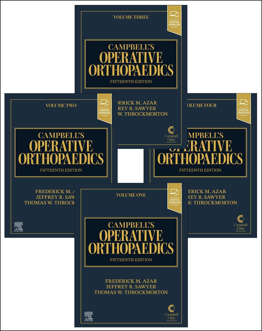 Campbell’s Operative Orthopaedics, 4-Volume Set 15th Edition